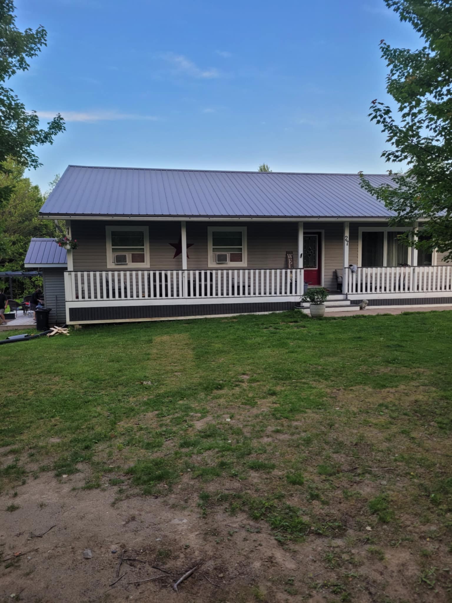 Completed roofing project